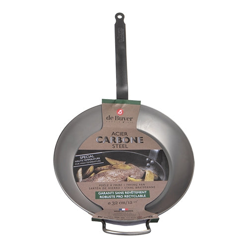 EMGA Lyonnaiserpan 32 cm – plaatstalen bakpan voor restaurants