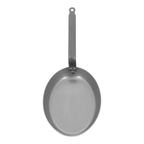 EMGA Vispan 36x26 cm – rechthoekige stalen pan voor vis en vlees