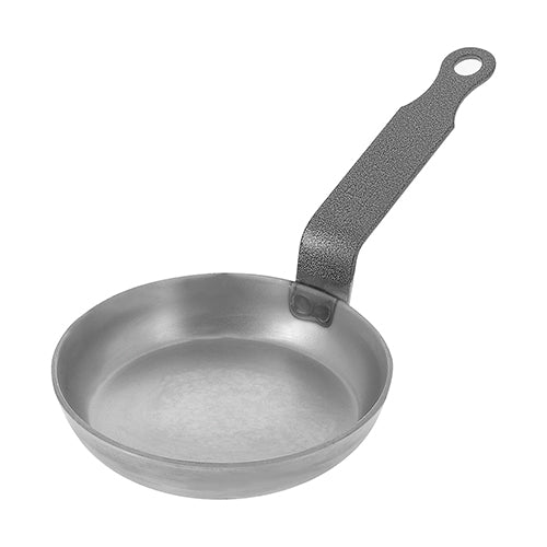 EMGA Blinispan Ø 12 cm – kleine stalen pan voor blini's en kleine pannenkoekjes