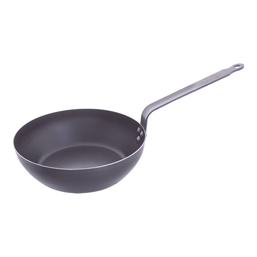 EMGA Hapjespan Ø 24 cm plaatstaal – kleine bakpan voor hapjes en snacks