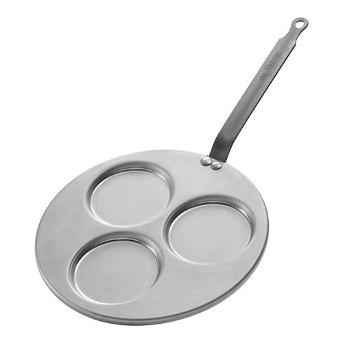 EMGA Blinispan 3x Ø 10 cm – drievoudige blinispan voor snelle amuse-bereiding