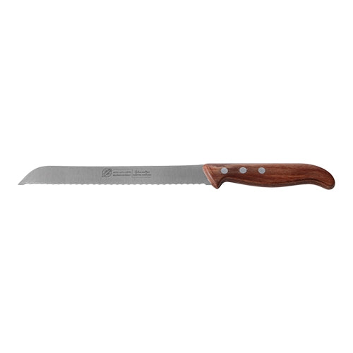 EMGA Broodgolfmes 21 cm Ern – gekarteld broodmes voor bakkerijen en restaurants
