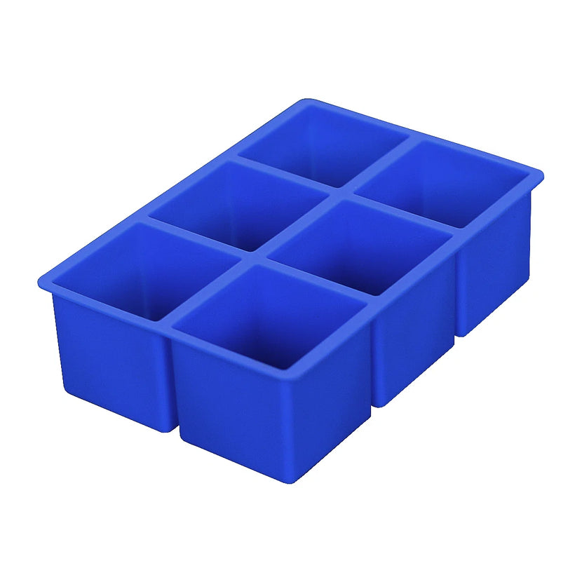 APS ijsblokjesvorm 2 inch blauw – siliconen vorm voor grote ijsblokken voor cocktails