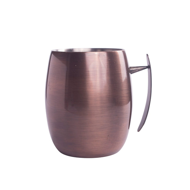 47 Ronin antique copper mug dubbelwandig 400 ml – vintage koperen mok voor Moscow Mule