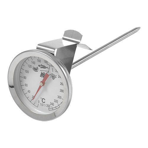 EMGA vetthermometer met clip – keukenthermometer voor frituren en konfijten