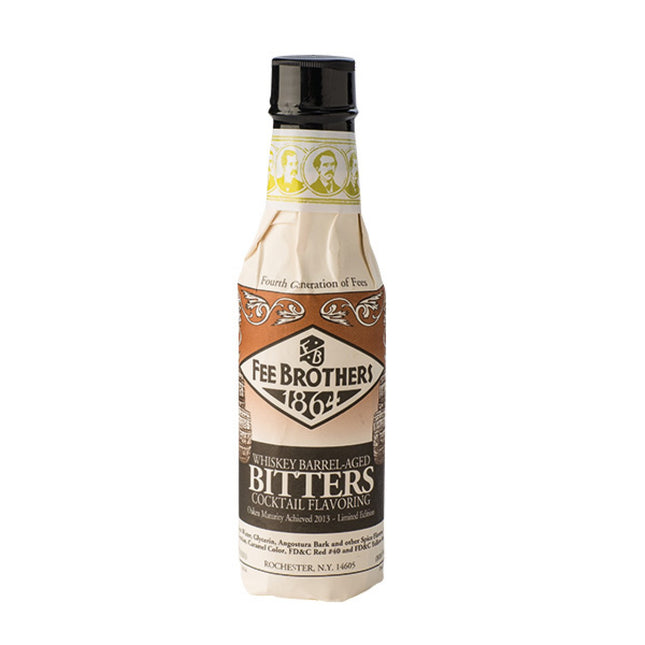 Fee Brothers Whiskey Barrel Aged Bitters 150 ml – vatgerijpte bitter voor whiskycocktails