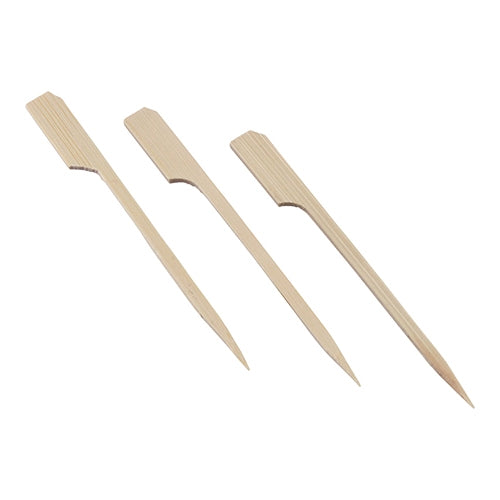 EMGA hamburger prikker 9 cm – cocktailprikker voor hamburgers en fingerfood