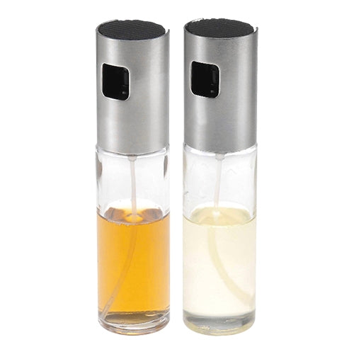 EMGA olie en azijn verstuiver set – RVS spray set voor keuken en saladebars