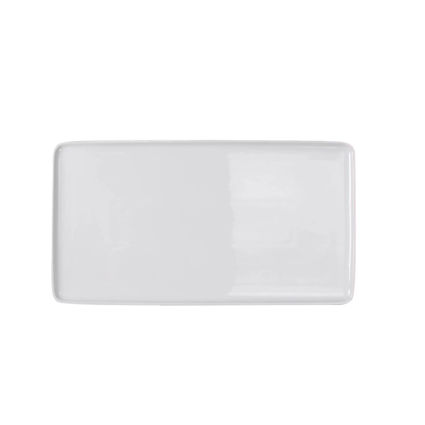 APS GN 1/3 serveerbord wit rechthoekig – smal melamine buffetbord voor de horeca