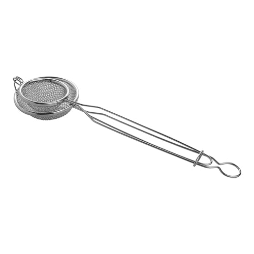 EMGA vogelnestbaklepel 8 cm – klein baknet voor garniervormpjes van aardappel