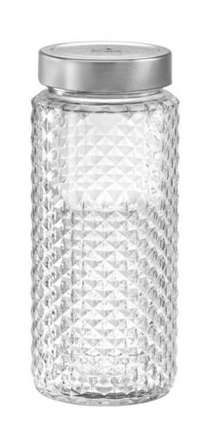 Luigi Bormioli Delivery Jar 750 ml – glazen pot met deksel voor bezorging en to-go