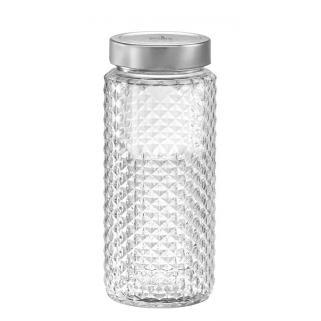 Luigi Bormioli Delivery Jar 750 ml – glazen pot met deksel voor bezorging en to-go