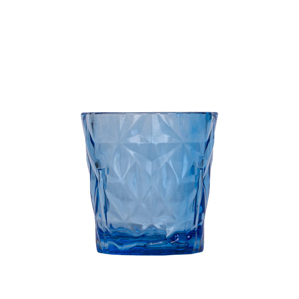APS Prisma tumbler 25 cl blauw - gekleurd onbreekbaar drinkglas voor de horeca