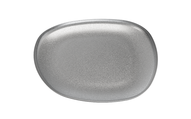 Ginza ovale serveerschaal 26,5 x 23,3 cm – presenteerplateau voor voorgerechten in de horeca