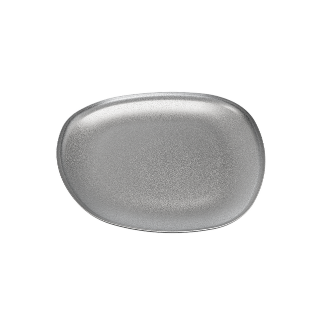Ginza ovale serveerschaal 26,5 x 23,3 cm – presenteerplateau voor voorgerechten in de horeca