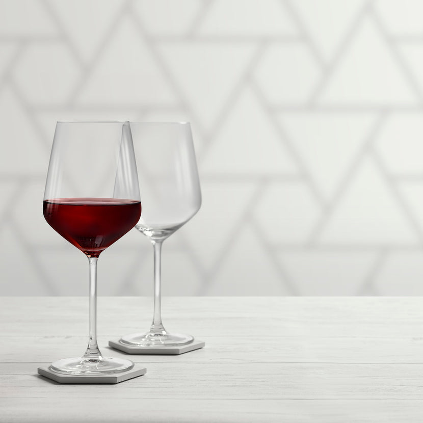 Royal Leerdam Carré wijnglas 650 ml – ruim wijnglas met vierkante voet