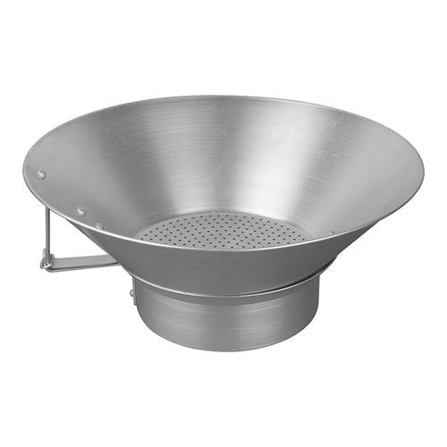 EMGA friteslekbak economy aluminium – afdrainbak voor friet en gefrituurde producten