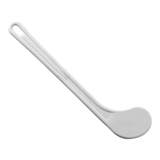 EMGA roerspatel 35 cm krom – gebogen roerspatel voor pannen met ronde bodem