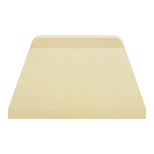 EMGA deegkrabber kunststof C 216x128 mm – grote deegkrabber voor brood en pizzadeeg