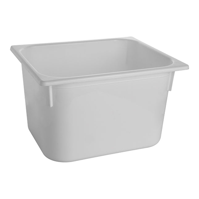 EMGA GN bak PP 1/2 GN 200 mm wit – halve GN bak voor het bewaren van ingredients