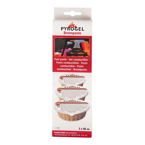 EMGA brandpasta kuipje 3x80 gram – pasta-brandstof voor kleine warmhoudpannen