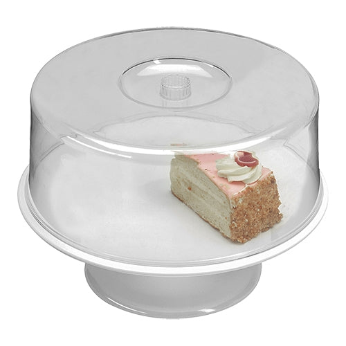 EMGA taartstandaard 32 cm wit – professionele witte taartdraaischijf voor decoratie