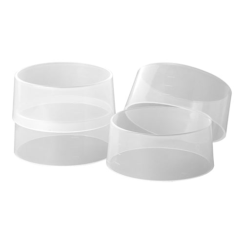 EMGA rijstvorm Ø 10 cm set 4 stuks – grote rijstvorm voor restaurantpresentaties