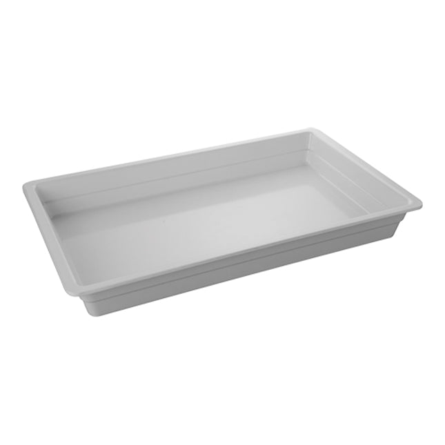 EMGA GN bak melamine 1/1 GN 65 mm wit – diepe witte melamine GN bak voor buffet