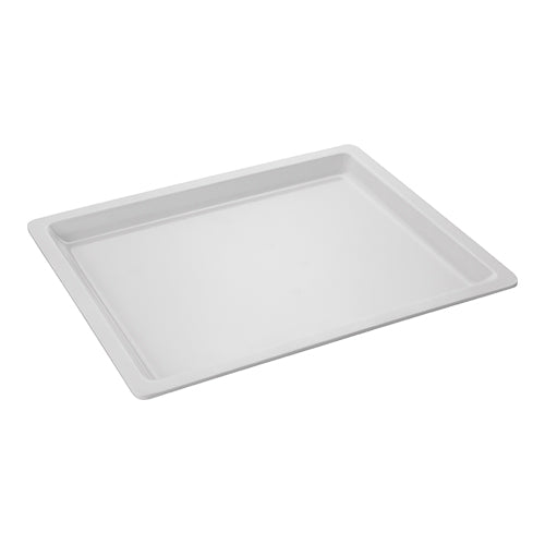 EMGA GN bak melamine 1/2 GN 20 mm wit – ondiepe halve GN bak voor buffetpresentatie