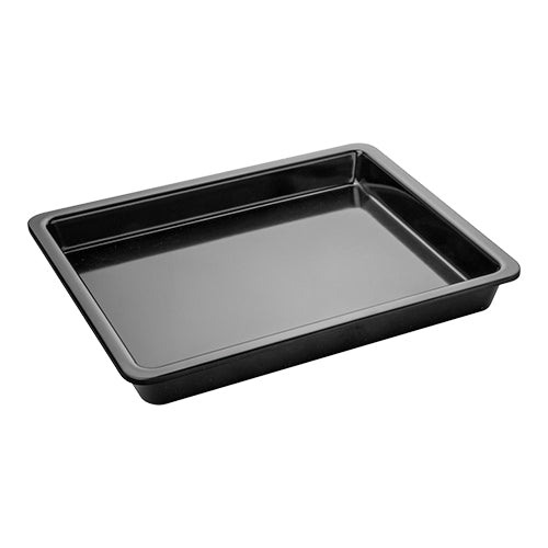EMGA GN bak melamine 1/2 GN 40 mm zwart – zwarte halve GN bak voor buffetpresentatie