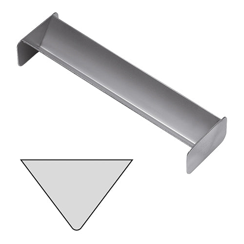 EMGA patevorm 30x6x4 cm aluminium – rechthoekige patevorm voor terrine en paté