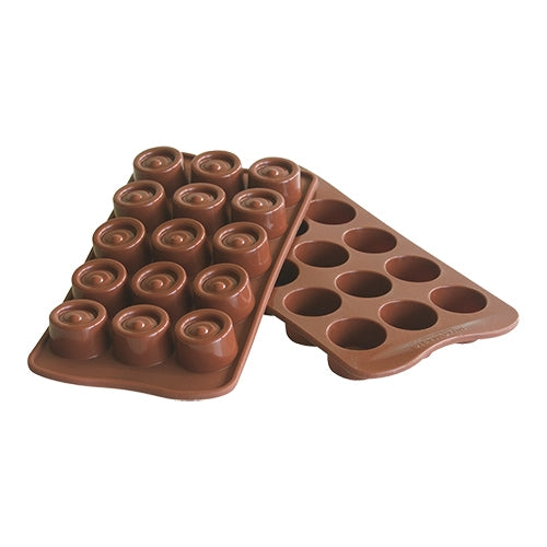 EMGA Easychoc Vertigo – siliconen pralinevorm voor moderne chocoladecreaties