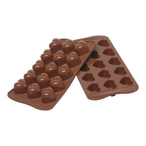 EMGA Easychoc Monamour – hartvormige siliconen chocoladevorm voor valentijns