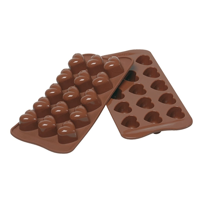 EMGA Easychoc Monamour – hartvormige siliconen chocoladevorm voor valentijns