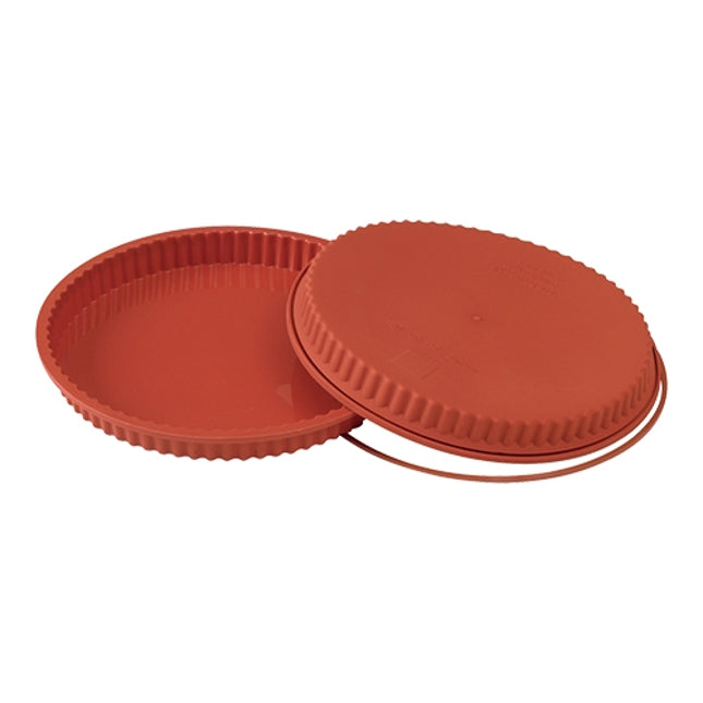 EMGA Uni-Flex taartvorm 24 cm SFT424 – siliconen taartvorm voor taarten en quiches