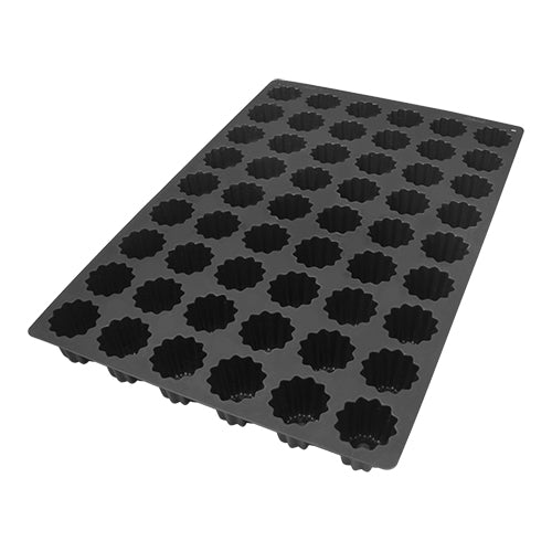 EMGA Bakerflex Canneles SQ002 – geperforeerde siliconen cannelesvorm voor krokante canneles