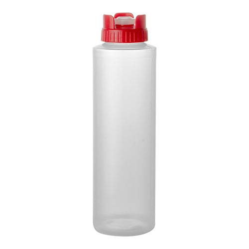 EMGA knijp/doseerfles 36 cl rood – rode knijpfles voor ketchup en sauzen