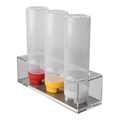 EMGA knijpfles 72 cl station – grote doseerfles voor restaurants en fastfood