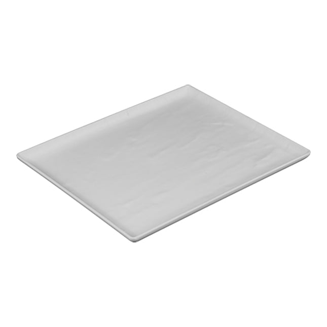 EMGA schotel 32x26 cm leisteen wit – witte leisteen serveerplank voor tapas en kaas