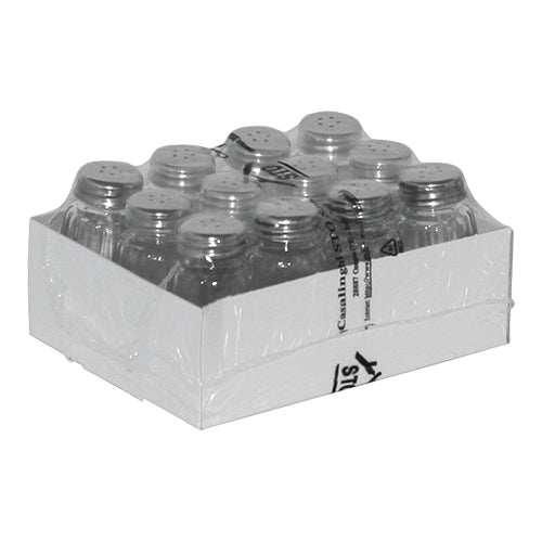 EMGA peperstrooier 8 cm 12 stuks – set tafelstrooiers voor peper in restaurants