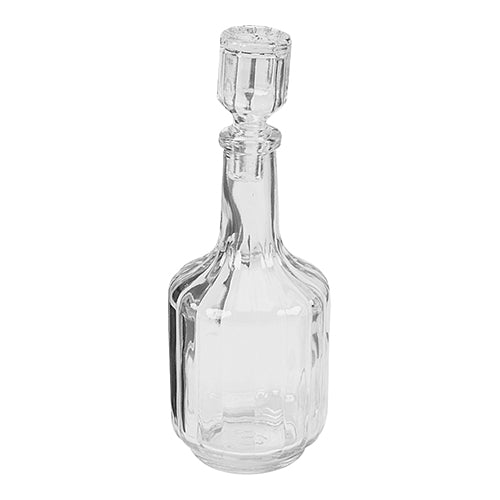 EMGA olie/azijnfles glas – glazen schenkfles voor olie en azijn op tafel