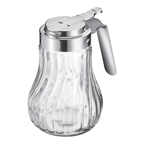EMGA doseerschenker kunststof/glas 28 cl – doseerfles voor siroop en sauzen