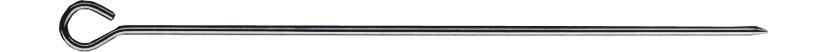 Hendi barbecuespies RVS 18/0 – set van 24 grillspiezen voor horeca en catering