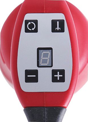 Hendi staafmixer 300 230V in zijaanzicht – krachtige handmixer voor restaurantkeuken