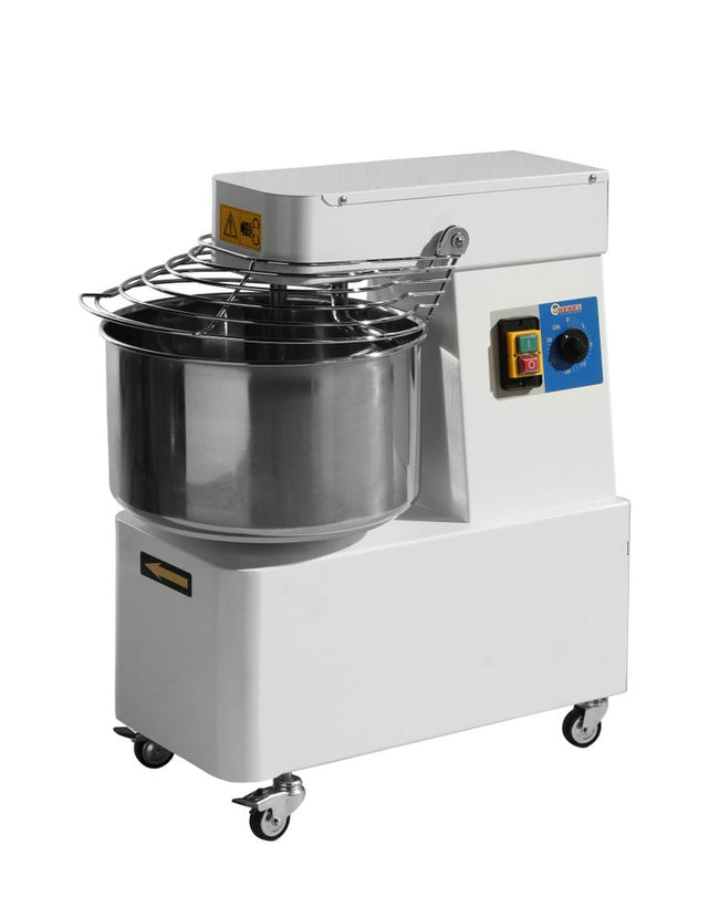 Hendi spiraalmixer 32 liter 400V 1100W – deegmixer tot 25 kg voor bakkerij en pizzeria
