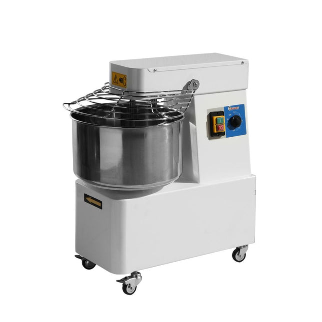 Hendi spiraalmixer 32 liter 400V 1100W – deegmixer tot 25 kg voor bakkerij en pizzeria