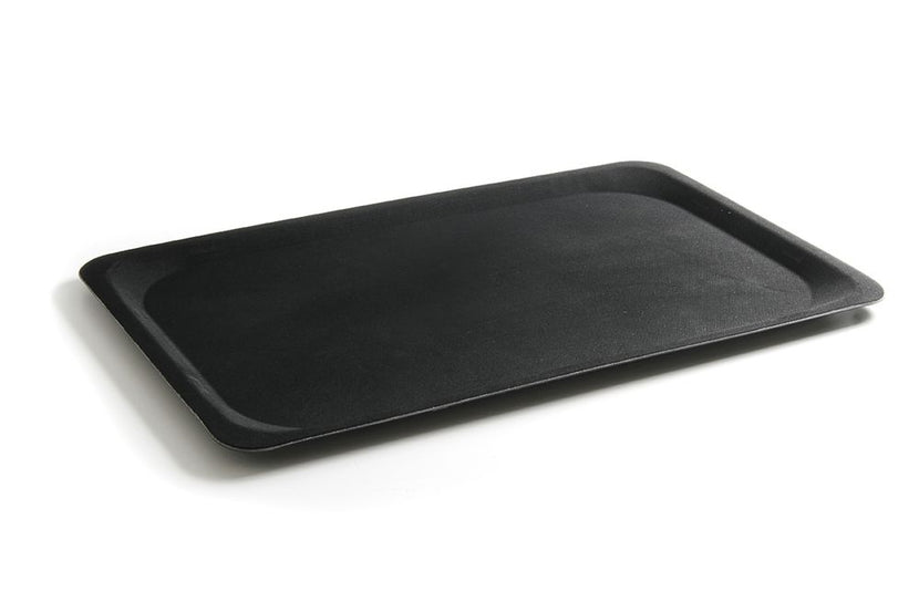 Hendi dienblad zwart Euronorm 370x530 mm polyester – antislip serveerblad voor horeca en catering