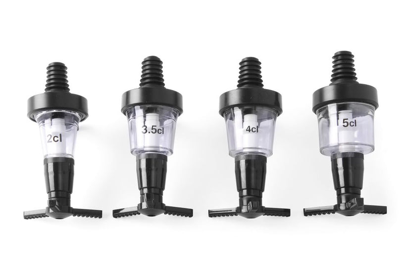 Hendi Non-Drip schenker 20 ml kunststof – doseerschenker zonder nadruppelen voor sterke drank