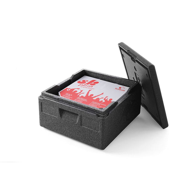 Hendi pizza thermobox EPP 350x350x175 mm – 21 liter isolatiebox voor pizzabezorging en afhaal