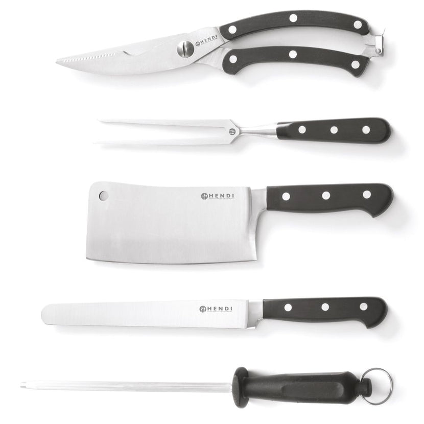 Hendi wildschaar 250 mm – detail van de getande bek voor het doorknippen van botjes en pezen